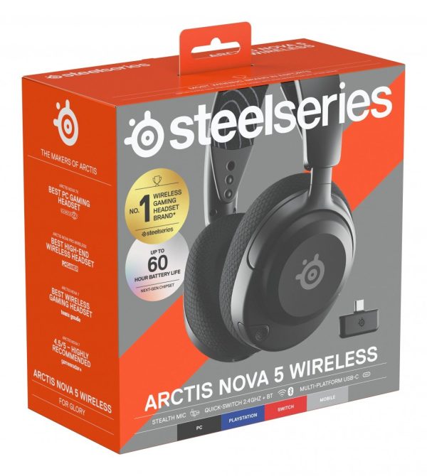 SteelSeries Arctis Nova 5 Cuffie Nere - immagine 10