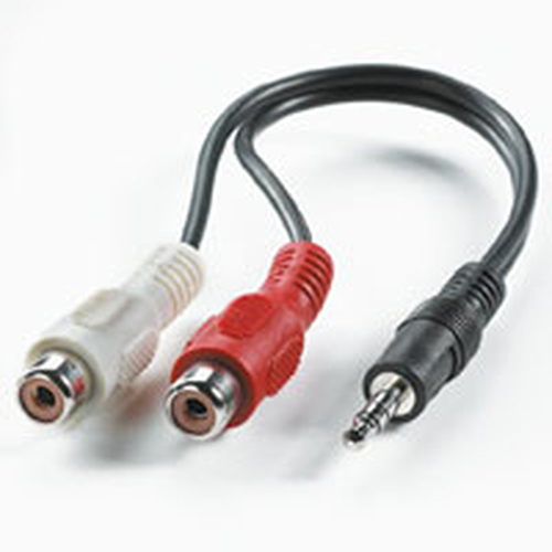 VALUE CAVO STEREO JACK 3.5MM (M) - CINCH (2X M)