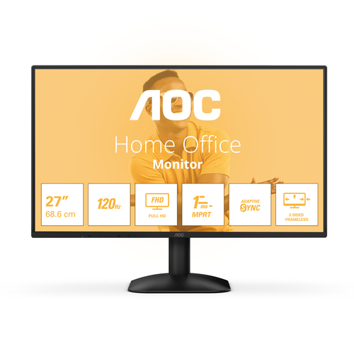 AOC MONITOR 27 LED VA 16:9 FHD 4MS 300 CDM 120hz