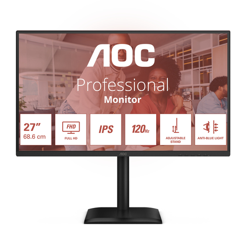 AOC MONITOR 27 LED IPS FHD 16:9 4MS 300 CDM 120hz