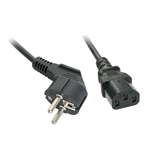 LINDY CAVO DI ALIMENTAZIONE SCHUKO IEC320C13
