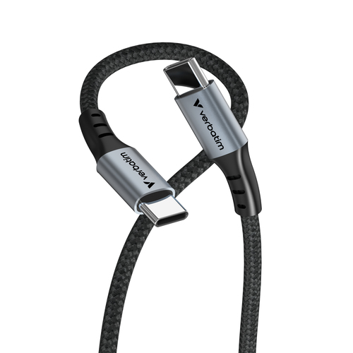 VERBATIM CAVO SYNC  CHARGE USB C TO USB C 100W 120 CM