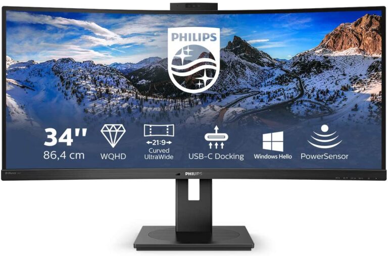PHILIPS MONITOR CURVO 34 LED VA 21:9 3440X1440 500 CD/M