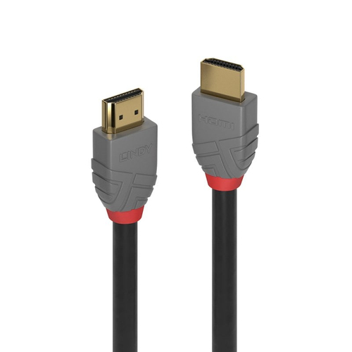 LINDY CAVO HDMI CON TRIPLA SCHERMATURA HIGH SPEED ANTHRA LINE 3MT SUPPORTA RISOLUZIONI UHD
