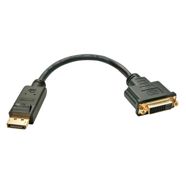 LINDY ADATTATORE CAVO DISPLAYPORT/DVI-D