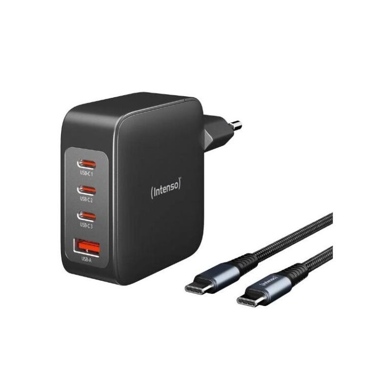 INTENSO POWER ADAPTER INCLUDING CHARGING 140W + DATA CABLE NYLON 2