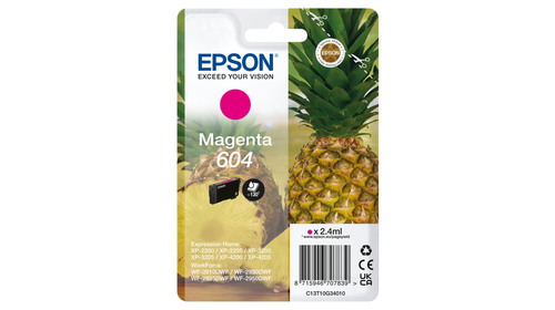 EPSON  CARTUCCIA 604 INKJET SERIE ANANAS MAGENTA