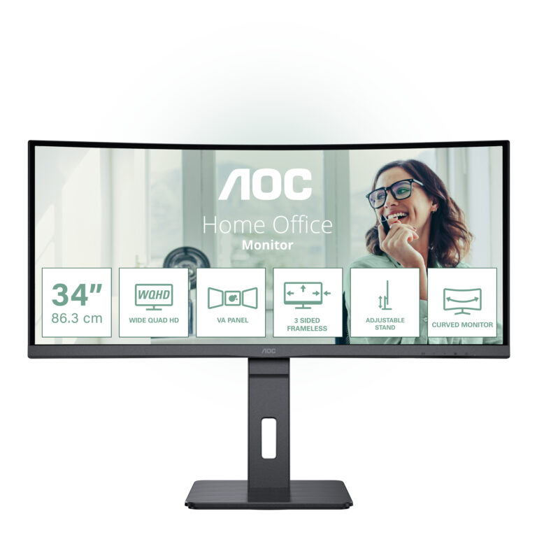 AOC MONITOR CURVO 34 LED VA WQHD 21:9 4MS 300 CDM