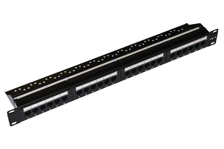 LINK PANNELLO PATCH 19" NON SCHERMATO UTP 24PORTE 8POLI