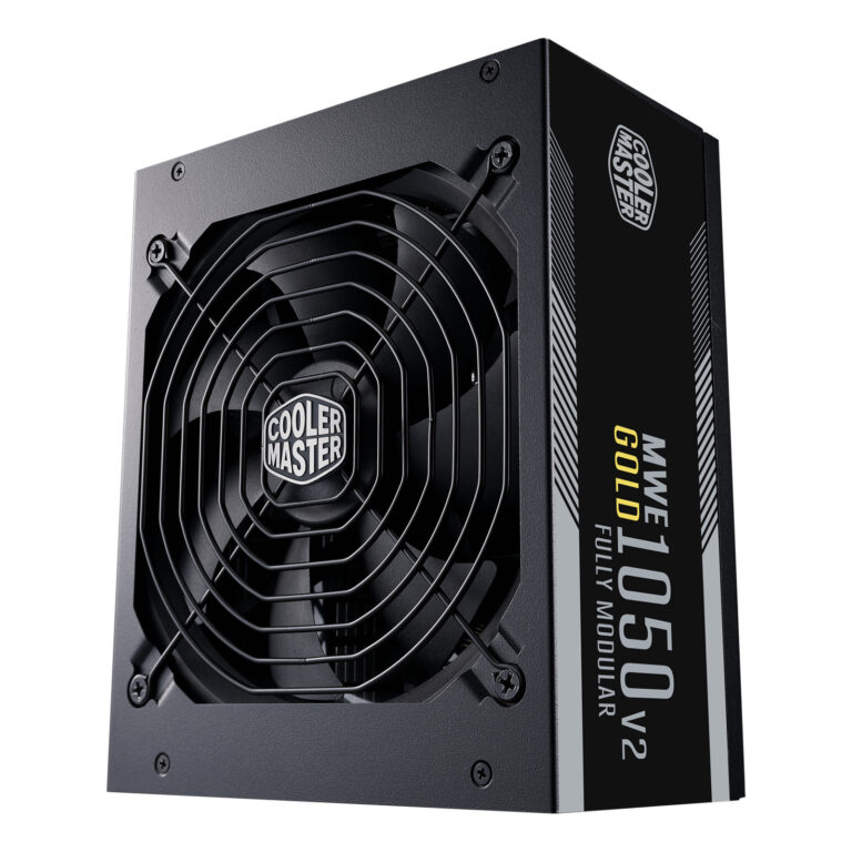 COOLER MASTER ALIMENTATORE MWE GOLD 1050 V2 1050W 80+ GOLD ATX3.1 120MM FAN