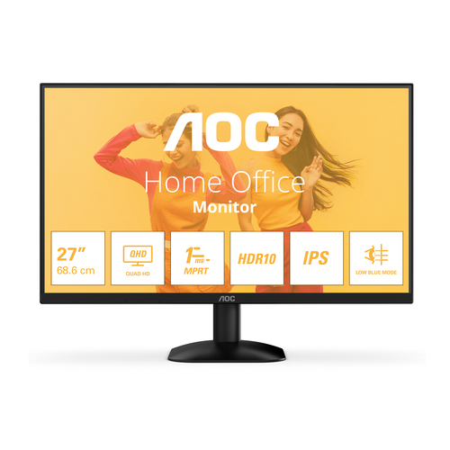 AOC MONITOR 27 LED IPS QHD 16:9 1MS 300 CDM