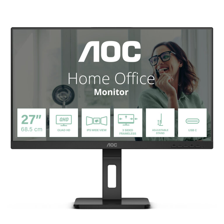 AOC MONITOR 27 LED IPS QHD 16:9 4MS 350 CDM