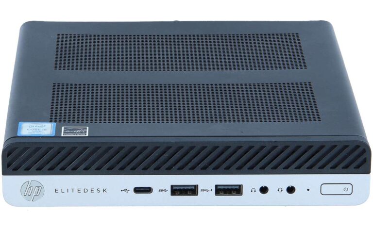 REFURBISED HP MINI PC 800 G4 DM I5-8500T 8GB 256GB W11P