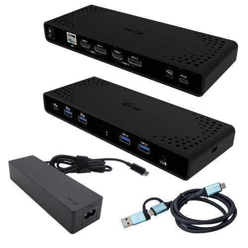 I-TEC UNIVERSAL DUAL 4K DISPLAY DOCKING STATION