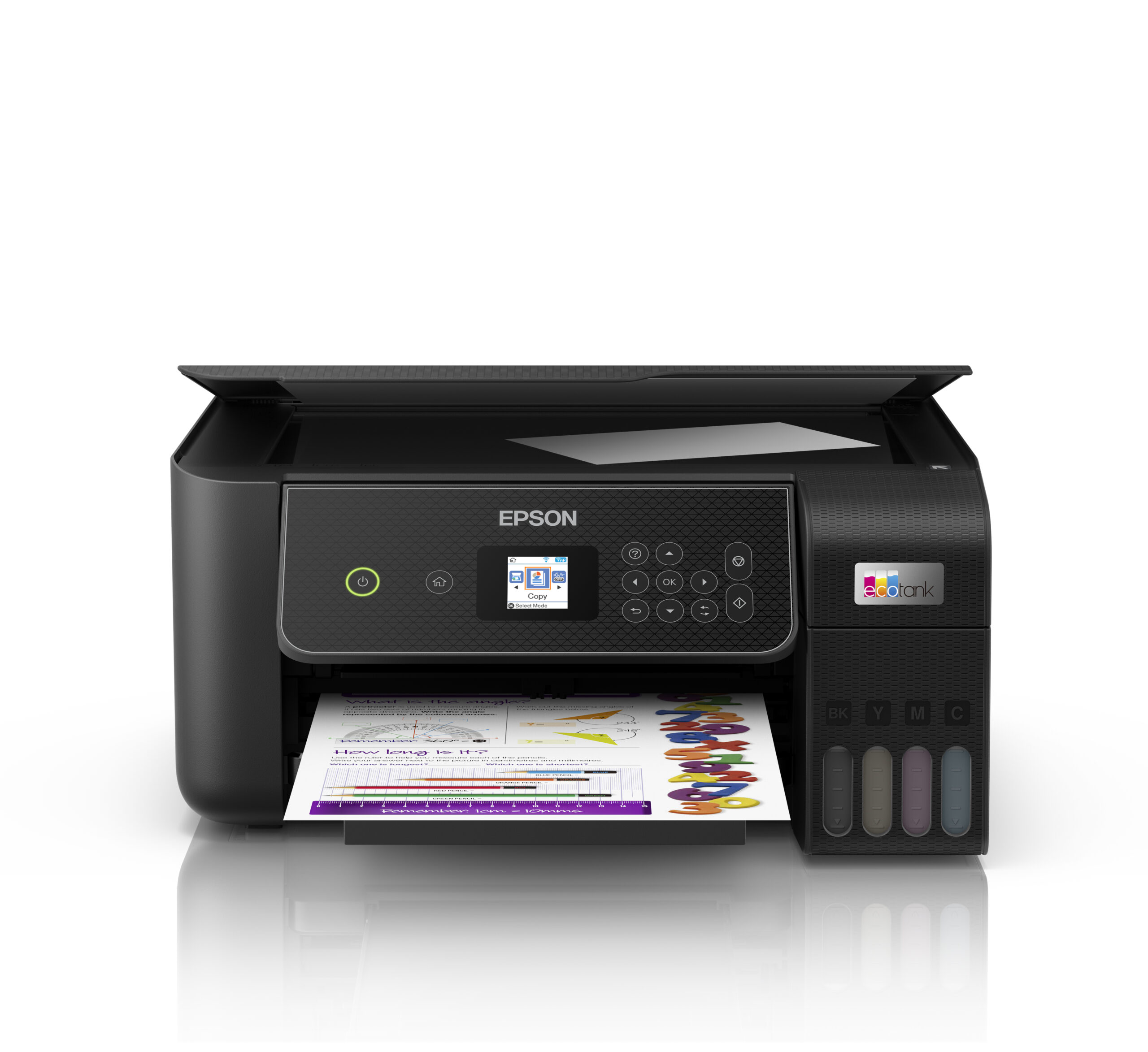 EPSON MULTIFUNZIONE INK A4 COLORE, ECOTANK ET-2870, 33PPM, USB/WIFI, 3 IN 1 - immagine 2