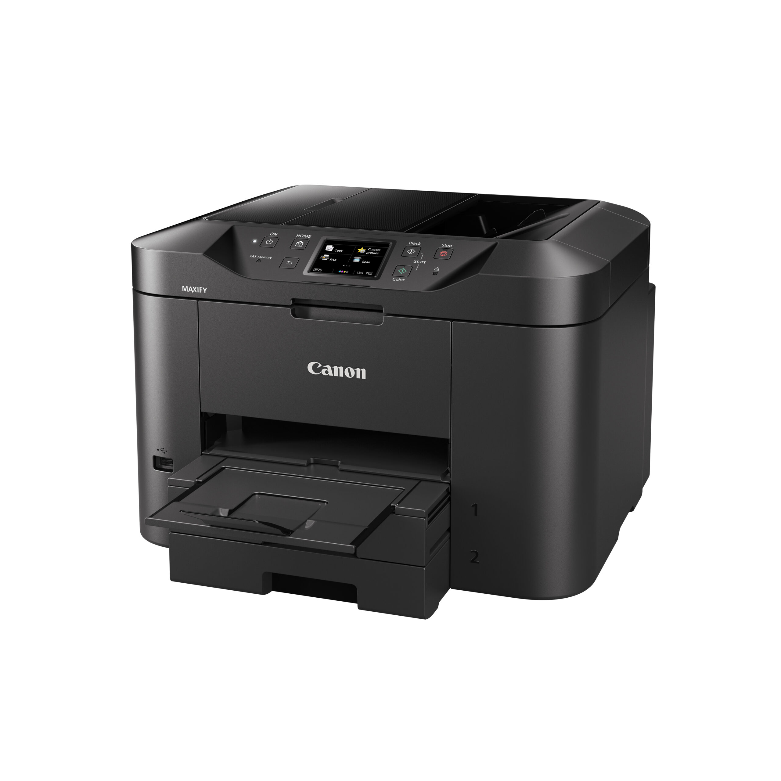 CANON MULTIFUNZIONE INK A4 COLORE, MAXIFY MB2750, 19PPM, ADF, USB/LAN/WIFI, 3 IN 1 - immagine 2