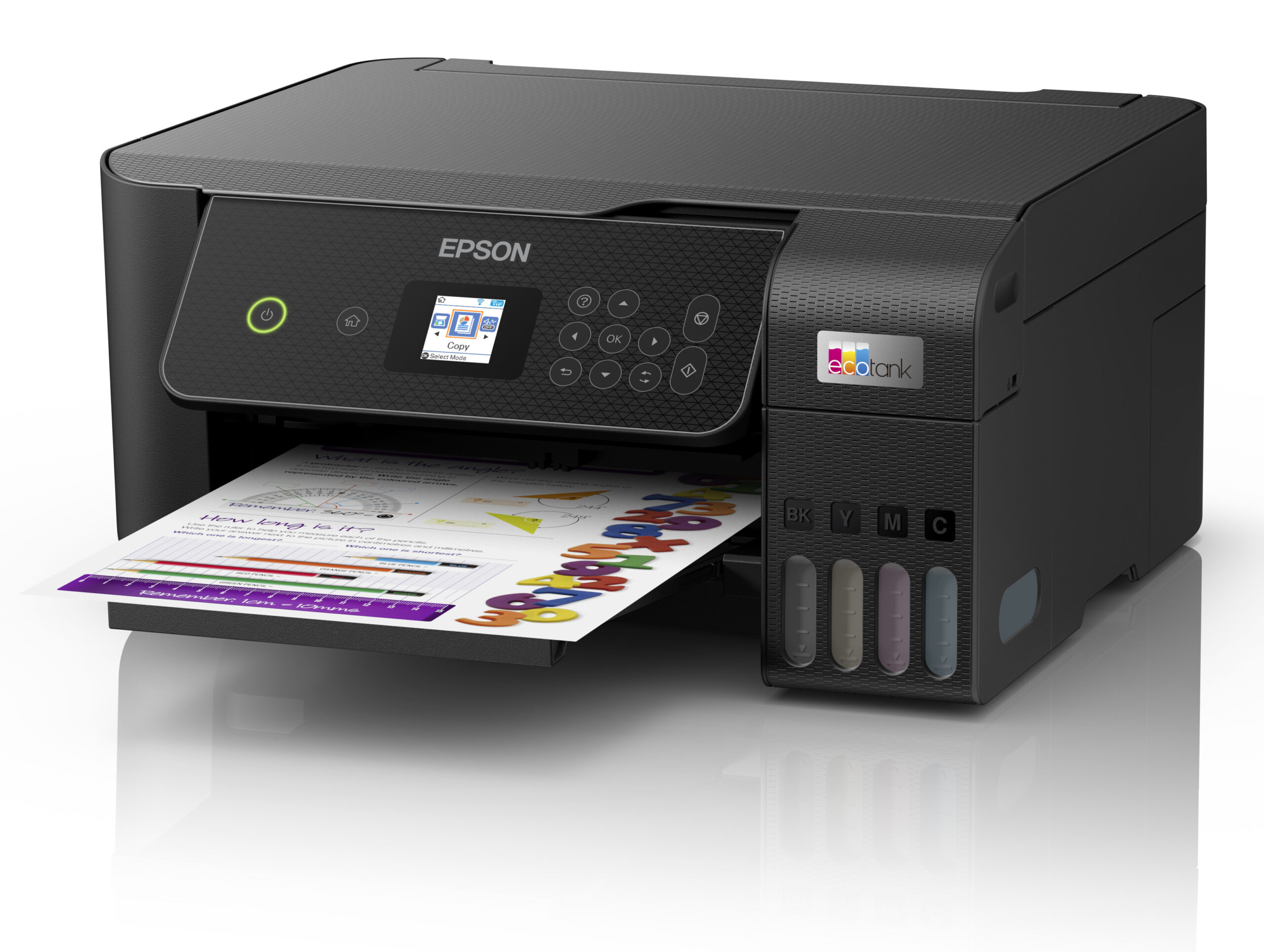 EPSON MULTIFUNZIONE INK A4 COLORE, ECOTANK ET-2870, 33PPM, USB/WIFI, 3 IN 1 - immagine 5