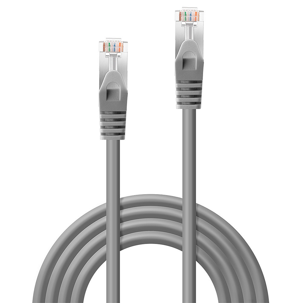 LINDY CAVO CAT.5E F/UTP GRIGIO 0,5M - immagine 3
