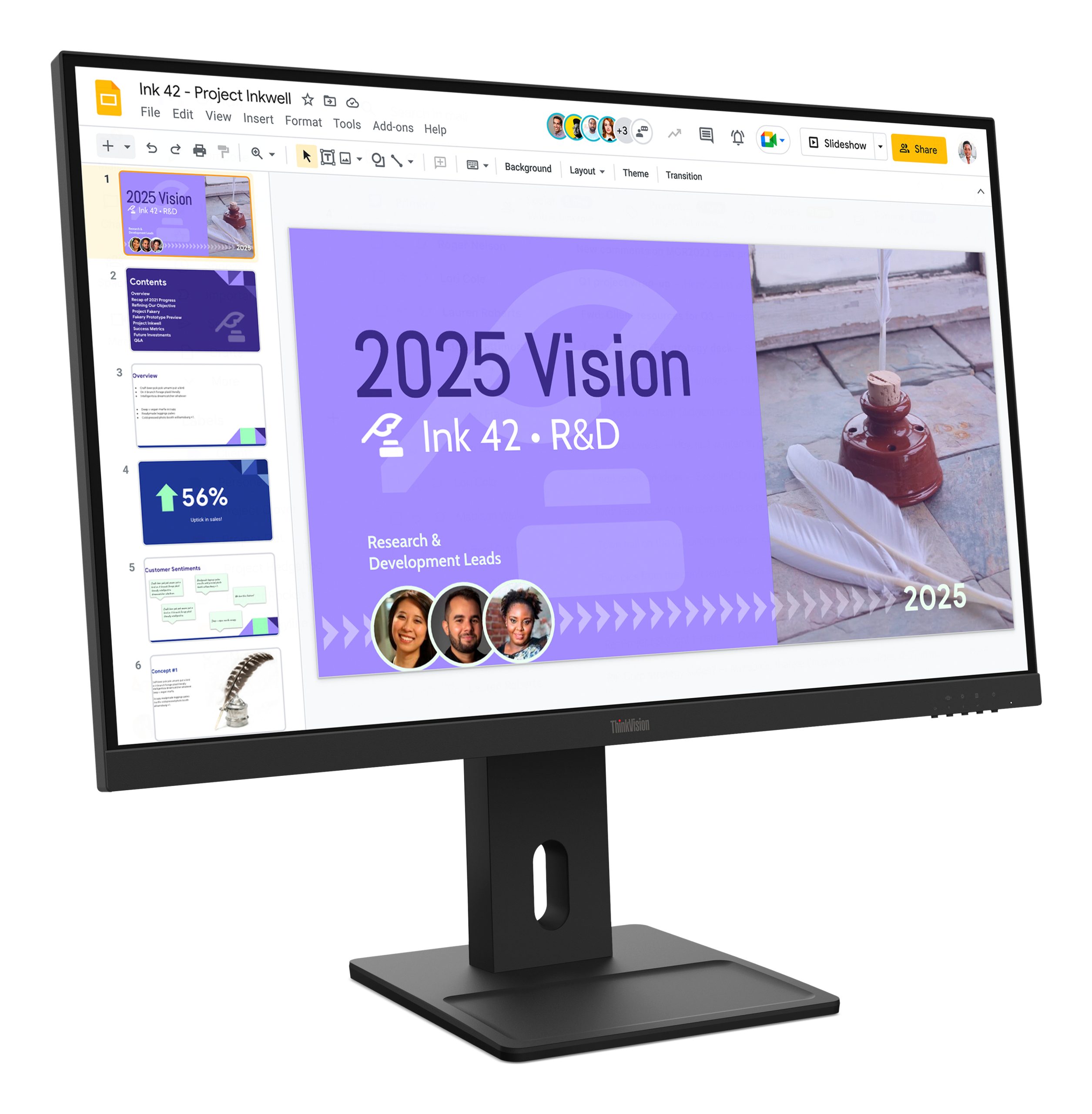 LENOVO MONITOR 27 LED IPS 16:9 QHD 6MS 350 CDM, PIVOT, DP/HDMI, MULTIMEDIALE, E27Q-40 - immagine 2