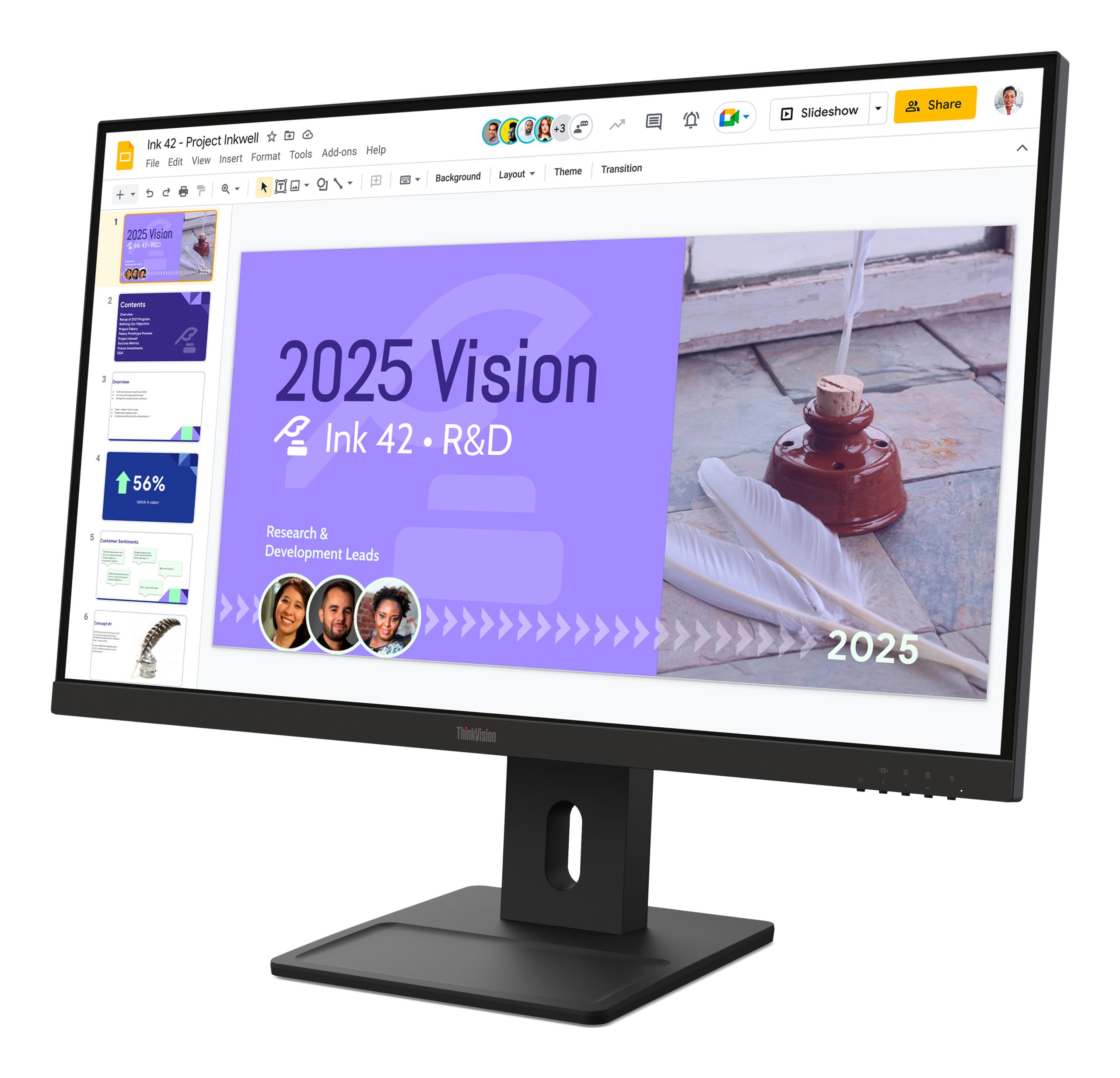 LENOVO MONITOR 27 LED IPS 16:9 QHD 6MS 350 CDM, PIVOT, DP/HDMI, MULTIMEDIALE, E27Q-40 - immagine 3